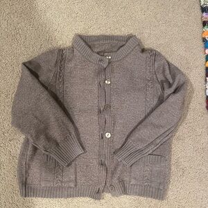 Cozy Islandic Brown Cardigan